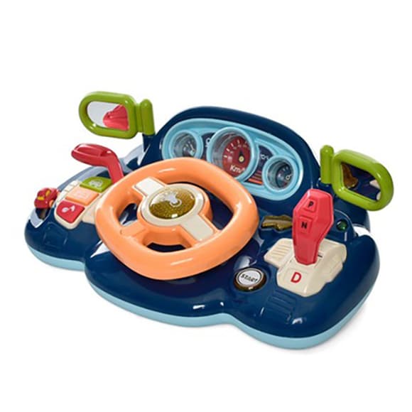 Детски й игровой Автотренажер 3 в 1 CY-7076B звуки машины, тормоза