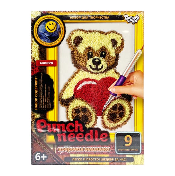 Набор для творчества "Punch Needle: Мышка" PN-01-05 ковровая вышивка