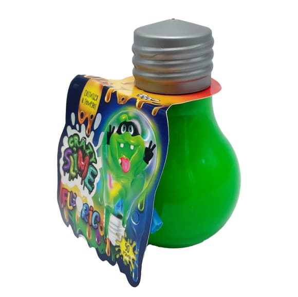 В'язка маса лампочка Fluoric "Crazy Slime" SLM-07-01U світиться в темряві