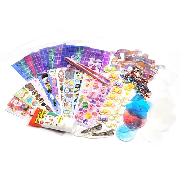 Набор для творчества "Создай свой браслет" TRSW-71 основы для брелков, заколки, наклейки