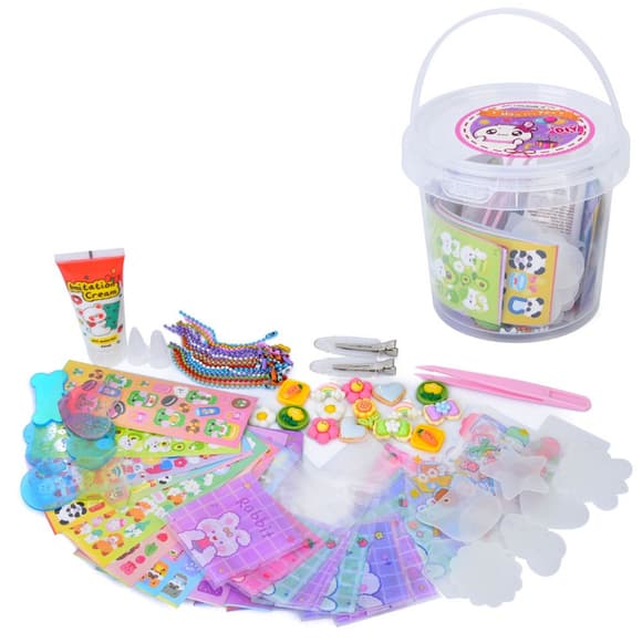 Набор для творчества "Создай свой браслет" TRSW-71 основы для брелков, заколки, наклейки