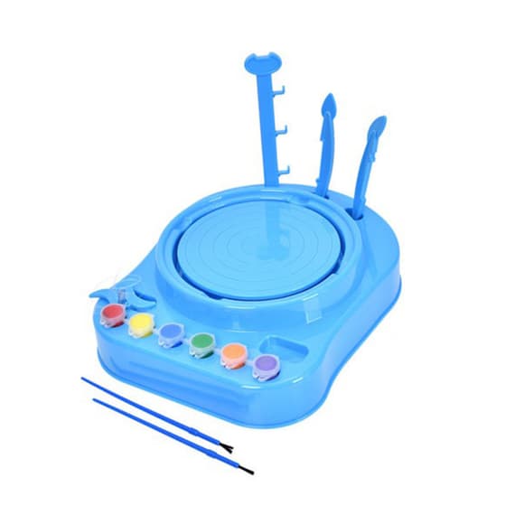 Игровой набор "Pottery Workshop" 401A гончарный круг, 2 режима, глина, краски 6 цветов