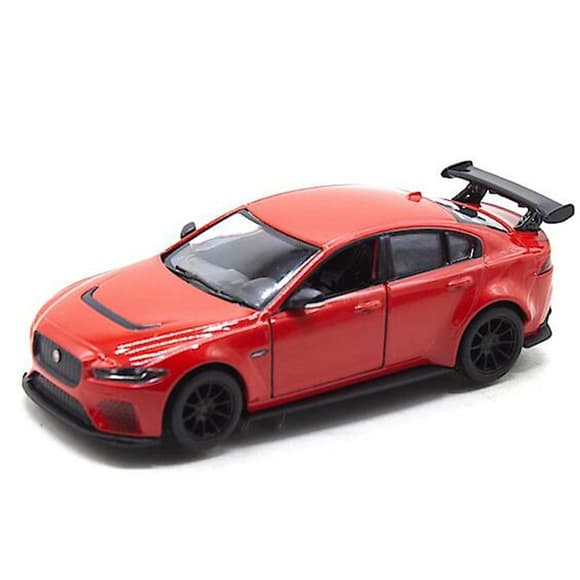 Машинка инерционная "Jaguar XE SV Project 8" KT5416W масштаб 1:36 