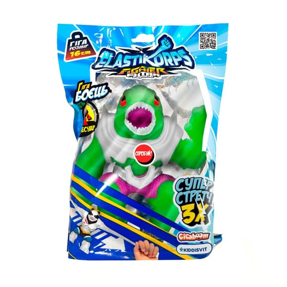 Стретч-іграшка "Піранья Рейзор" Elastikorps DAM-2024-16-F-8 серії «Extra Force»