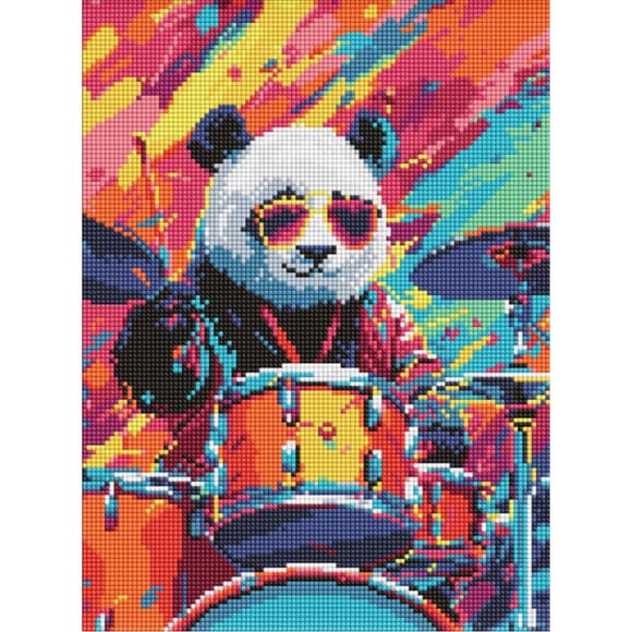 Алм азная мозаика "Барабанщик" AMO8055, 30х40 см