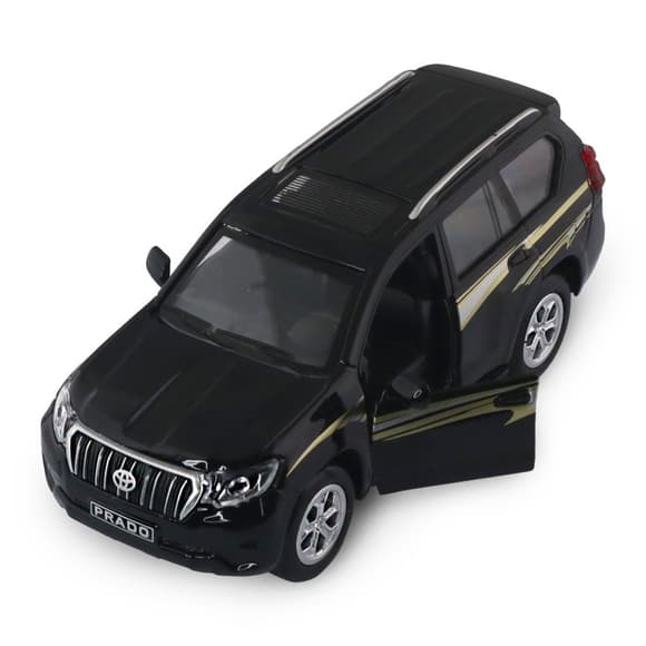 Інерційна автомодель "Toyota Prado" TechnoDrive KM6189D чорний                                                                  