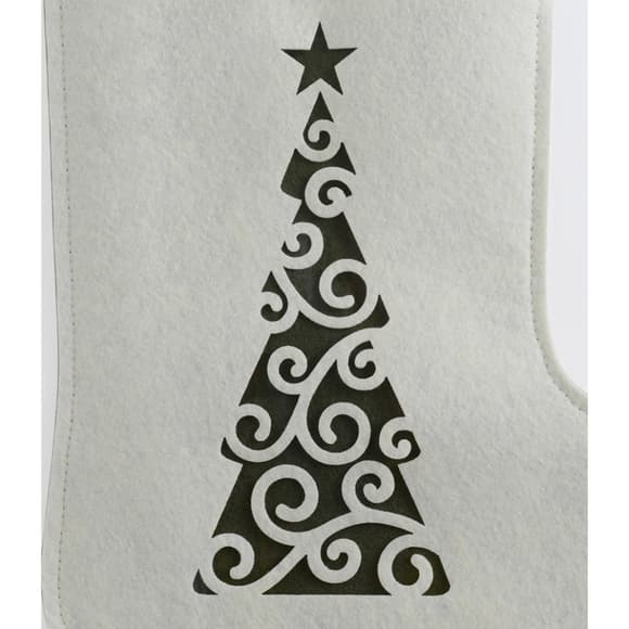 Сапог подарочный "Елочки" FWPNYBTTREE22ML01