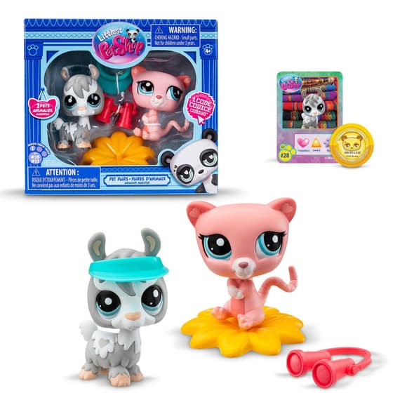 Игровой набор "Игра в прятки" Littlest Pet Shop 00509 аксессуары и 2 фигурки