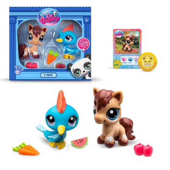  Ігровий набір "Фермерська Фієста" Littlest Pet Shop 00529 аксесуари та 2 фігурки