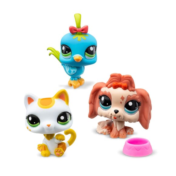 Игровой набор "Настроение города" Littlest Pet Shop 00551 аксессуары и 3 фигурки