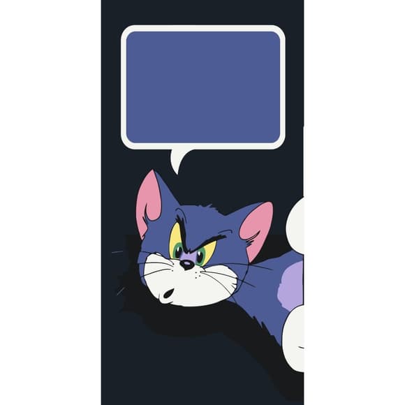 Открытка по номерам "Кот Том" 16112-AC 40х80 см