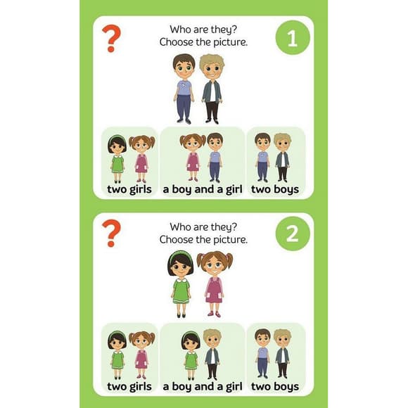 Развивающий блокнот English 6+ 156554 в картинках играйки