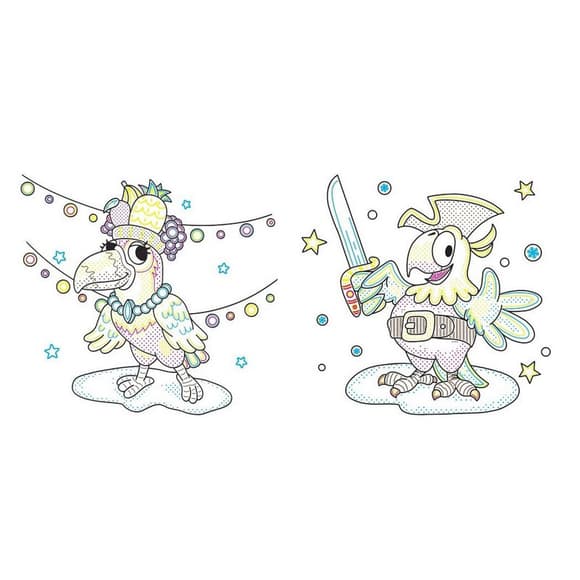 Раскраска детская "Маскарад" 1806007, 12 страниц