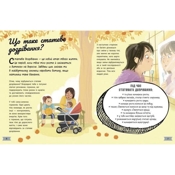 Детская книга "Мое тело меняется путеводитель по взрослению" 1625001 для девочек