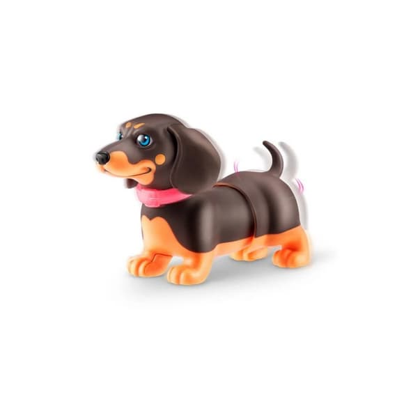 Інтерактивне цуценя Грайлива Такса PETS ALIVE 9530SQ1-3 ходить веляє хвостиком