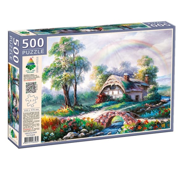 Пазл классический "Идеальный коттедж" 83484, 500 элементов