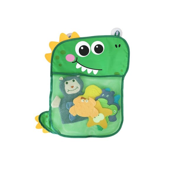 Органайзер для игрушек в ванную "Динозавр" MGZ-0928 зеленый