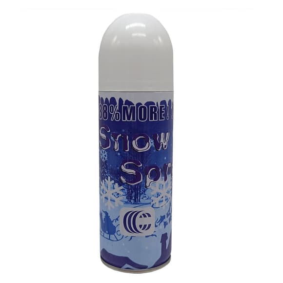 Искусственный снег в баллончике 13-37(White) 250 мл, белый