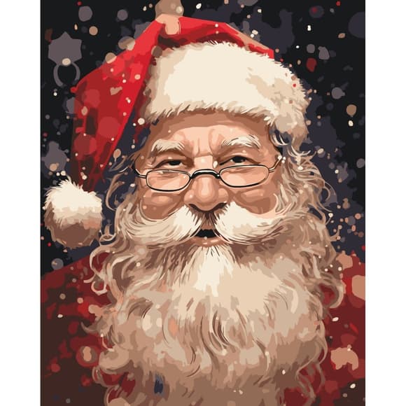 Картина по номерам "Волшебный Санта" 10150-AC 40х50 см