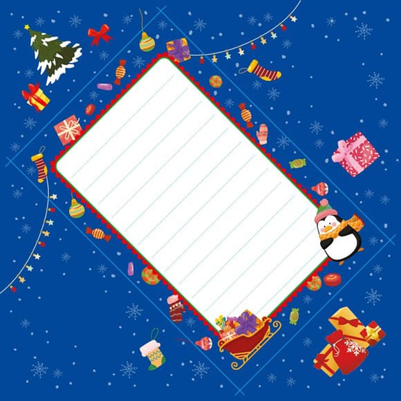 Вітальна листівка "З Новим роком!" 1012004 з наліпками