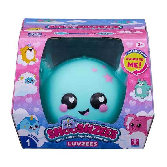 Колекційна іграшка-антистрес "Аксолотль Нудл" Smooshzees 08226 серії Luvzees