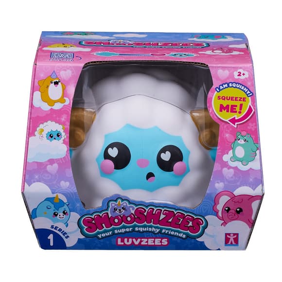 Колекційна іграшка-антистрес "Баранчик Бліпо" Smooshzees 08229 серії Luvzees