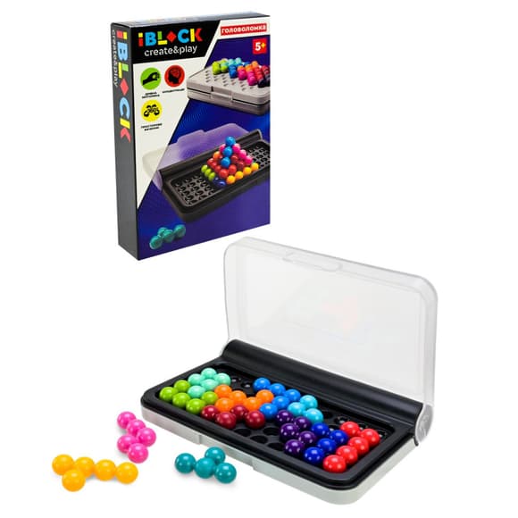 Головоломка серии "Create and Play" PL-724-110 развитие логики 120 вариантов сборки
