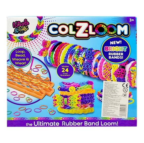 Набір для творчості "Резиночки для плетіння" 16301 з інструментом 36х28.2х6