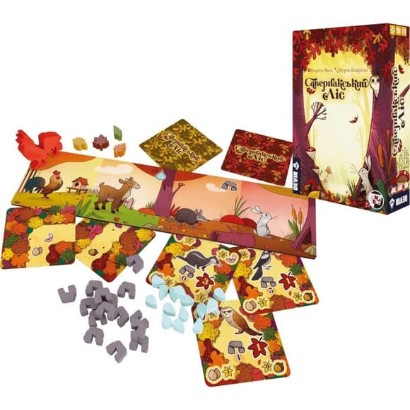 Настольная игра "Савернакский лес" SF001UA 64 карточки