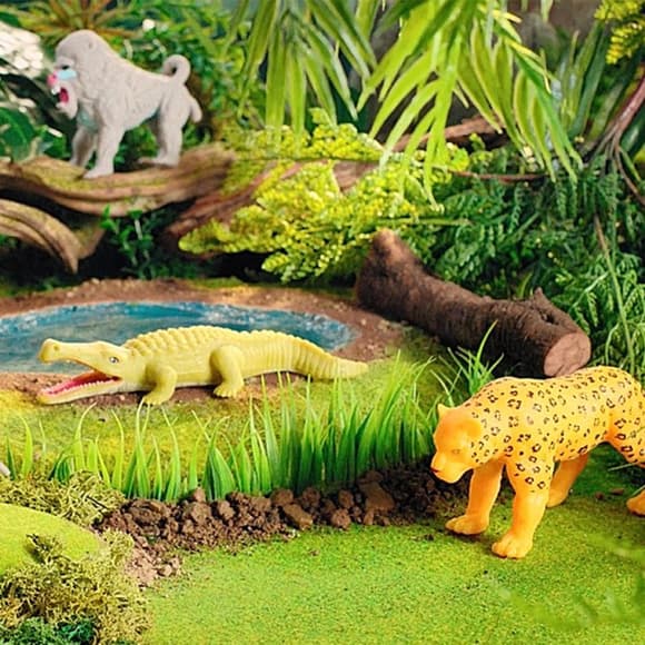 Стретч-іграшка "Хижаки джунглів" #sbabam 30/CN23 у вигляді тварини