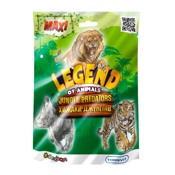 Стретч-іграшка "Хижаки джунглів" #sbabam 30/CN23 у вигляді тварини