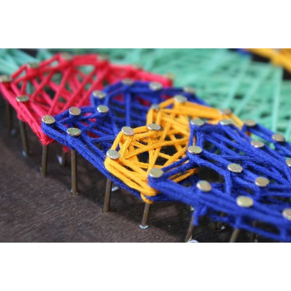 Набор стринг-арт "Сова" ABC-004 деревянная основа