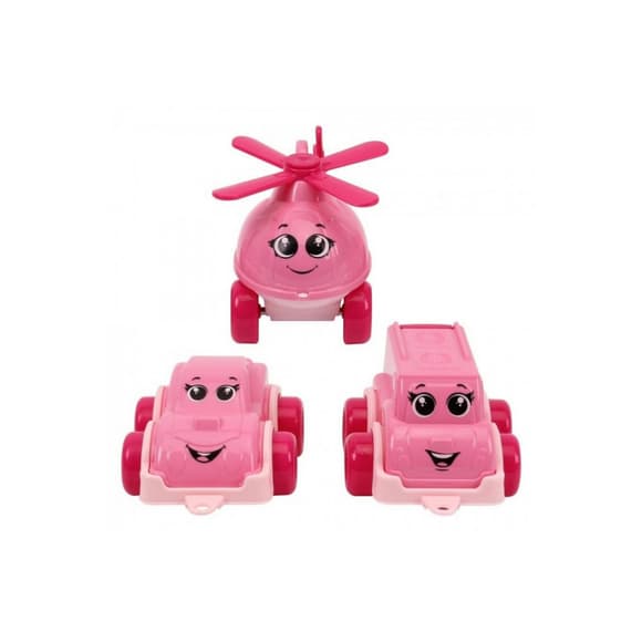 Детский игрушечный набор "Транспорт Мини" 8003TXK в наборе 3 штуки