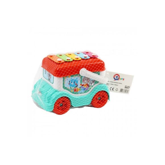 Дитяча музична іграшка "Автобус-ксилофон" 9857TXK