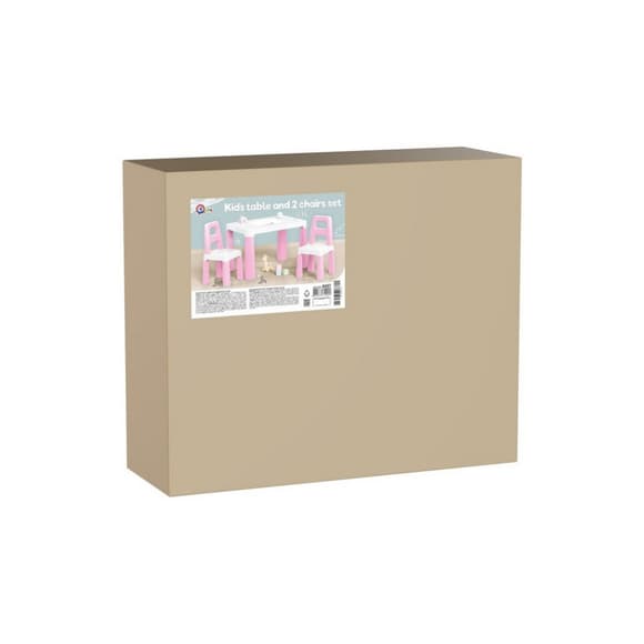 Детский стол с двумя стульями 0457TXK розовый