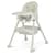Стульчик для кормления M 4136-2 Ice Gray, складной, 5-ти точечный, экокожа