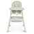 Стульчик для кормления M 4136-2 Ice Gray, складной, 5-ти точечный, экокожа