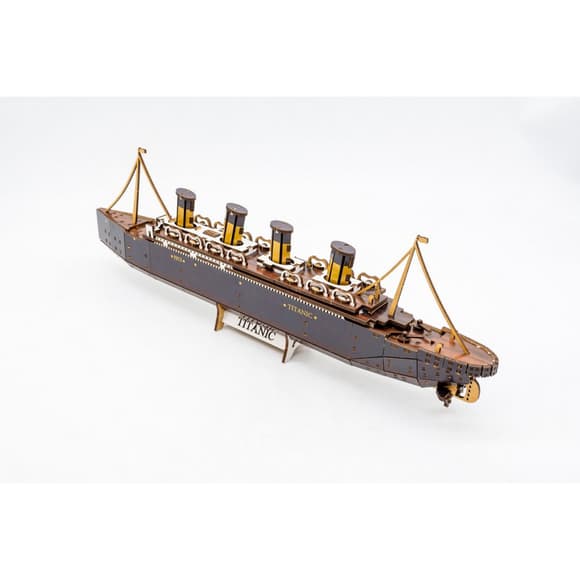 Дерев'яний 3D конструктор "Титанік" Арт-26912, 269 деталей               