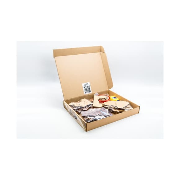 Деревянный пазл "Карта Украины" Арт-90609, 60х90 см