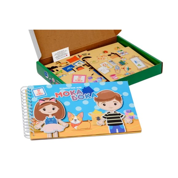 Розвиваюча іграшка "Мока Бока Будиночок" Puz-88892, 103 деталі