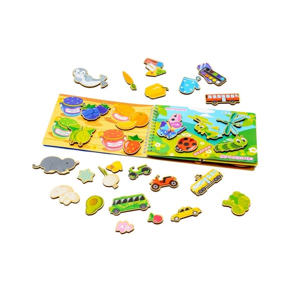 Розвиваючий Альбом "Головоломка на липучках" Puz-22925