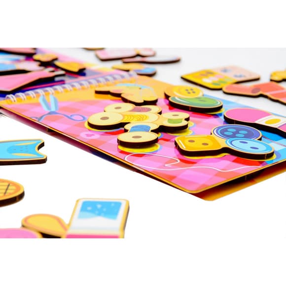 Развивающий Альбом для девочек Puz-22921