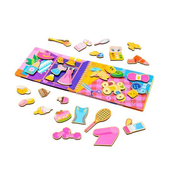 Развивающий Альбом для девочек Puz-22921