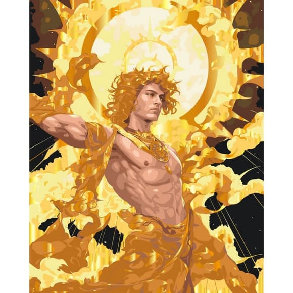 Картина по номерам "Властелин света" 16124-AC с металлизированными красками 40x50 см