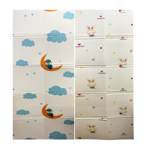 Детский Термоковрик двусторонний складной C9811-2, 175 х 70 х 0,8 см