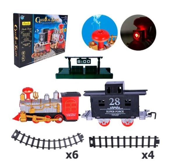 Детская игрушечная "Железная дорога" GY810-1 свет, звук