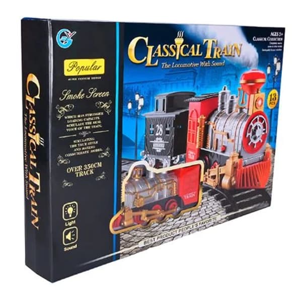 Детская игрушечная "Железная дорога" GY810-1 свет, звук