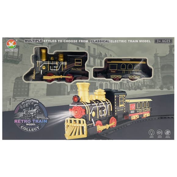 Детская игрушечная "Железная дорога" 699-65A свет, звук