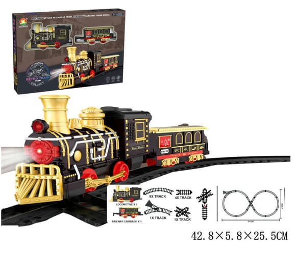 Детская игрушечная "Железная дорога" 699-65A свет, звук