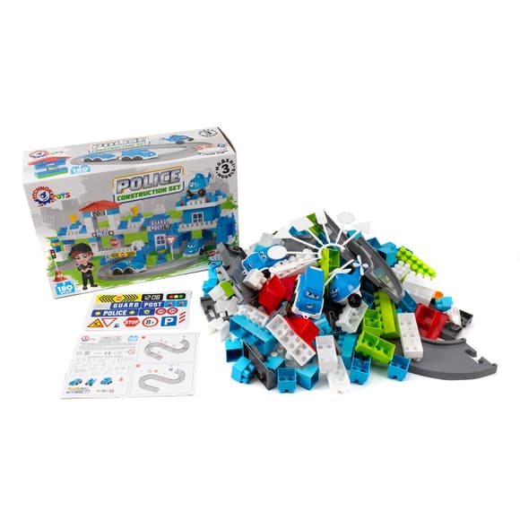 Игровой набор конструктор "Police" 8447TXK 180 деталей